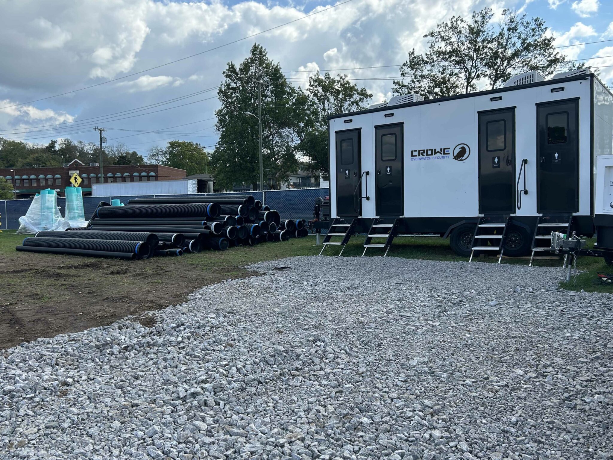 Construction Restroom Trailer